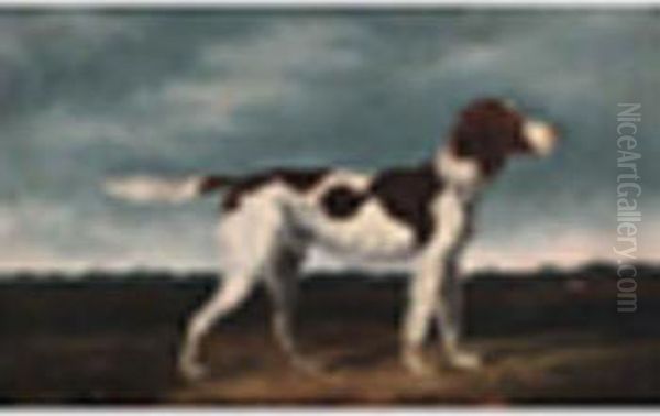 Setter In A Landscape - view 1