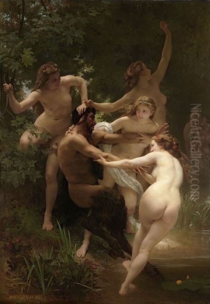 Nymphes et Satyre (Nymphs and Satyr) - view 1