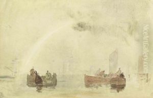 On The Medway by Joseph Mallord William Turner
