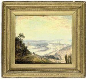 Sunrise Over The River by Joseph Mallord William Turner
