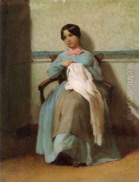 A Portrait of Léonie Bouguereau - view 1