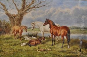 Horses by William Eddowes Turner