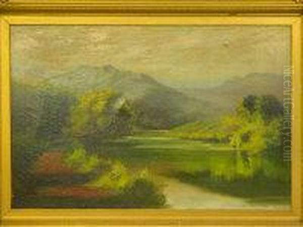 Welsh River Landscape - view 1