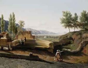 View Of Pompei Near The Tomb Of Princess Mamea
