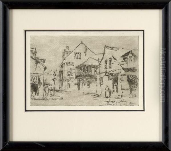 French Quarter Street Scene - view 1