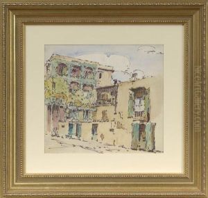 French Quarter Street Scene by Arnold Turtle