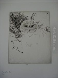 Nantucket Owl by Henry Emerson Tuttle