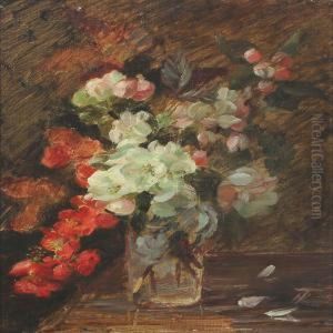 Still Life With Branches In Bloom