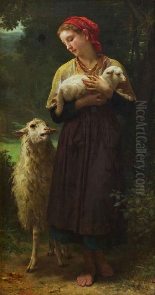 The Shepherdess 1873 165.1x87.6cm - view 1