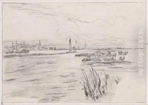 Holland Dykes by John Henry Twachtman