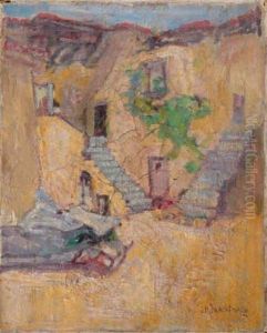 Le Village by John Henry Twachtman