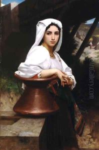 Jeune Italienne puisant de l'eau (Italian Girl Drawing Water)