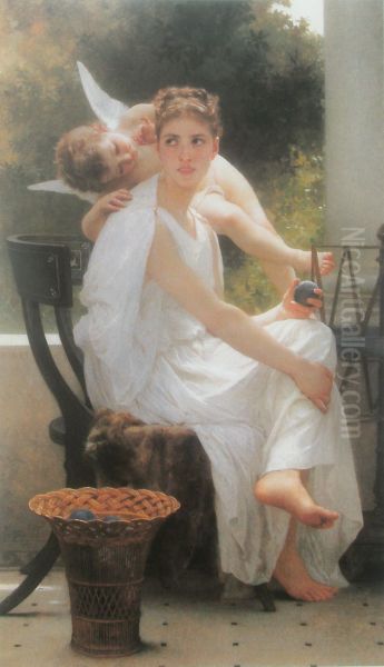 Work Interrupted 1891 - view 1