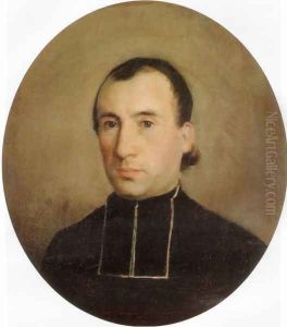 A Portrait of Eugène Bouguereau by William-Adolphe Bouguereau