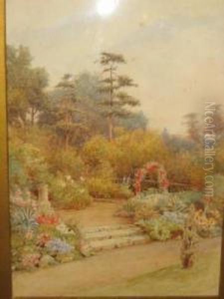 Garden Scene In Summer - view 1