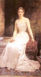 Portrait Of Madame Olry Roederer by William-Adolphe Bouguereau