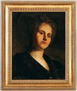 Portrait De Madame Robina Jackson by Nicolaos Xydias Typaldos