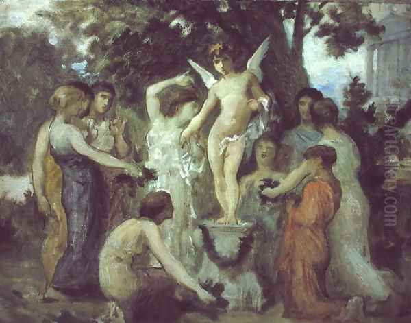 Offering to Cupid - view 1