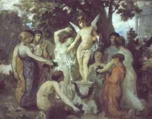 Offering to Cupid by William-Adolphe Bouguereau