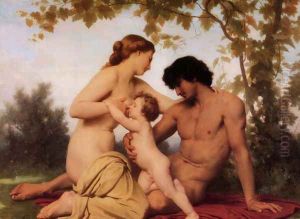 Family Time by William-Adolphe Bouguereau