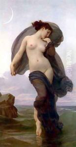 La Crepuscule by William-Adolphe Bouguereau