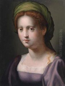 Portrait Of A Young Lady As A Sibyl