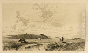 Kuhe Auf Der Weide by Otto Ubbelohde