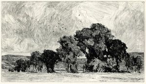 Aufsteigendes Wetter by Otto Ubbelohde
