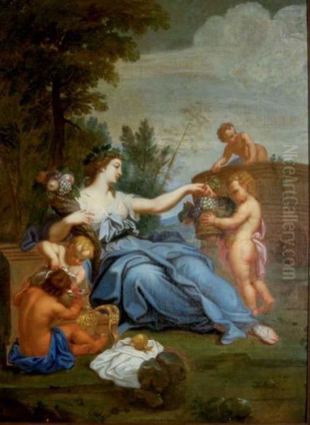 An Allegory Of Wine - view 1