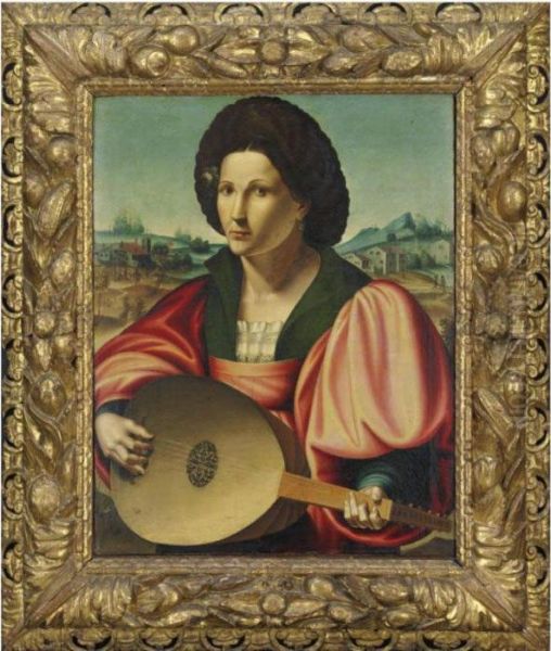 Ritratto Di Dama Col Liuto - view 1