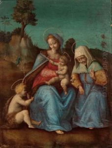 La Madonna Col Bambino, Santa Elisabetta E San Giovannino La Madonna Col Bambino, Santa Elisabetta E San Giovannino