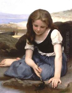 Le crabe (The Crab) by William-Adolphe Bouguereau