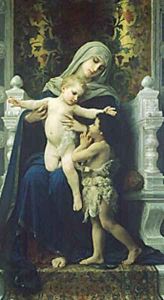 La Vierge LEnfant Jesus Et Saint Jean Baptiste2