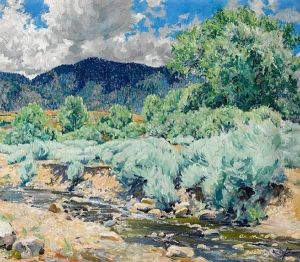 Greasewood, Santa Fe River