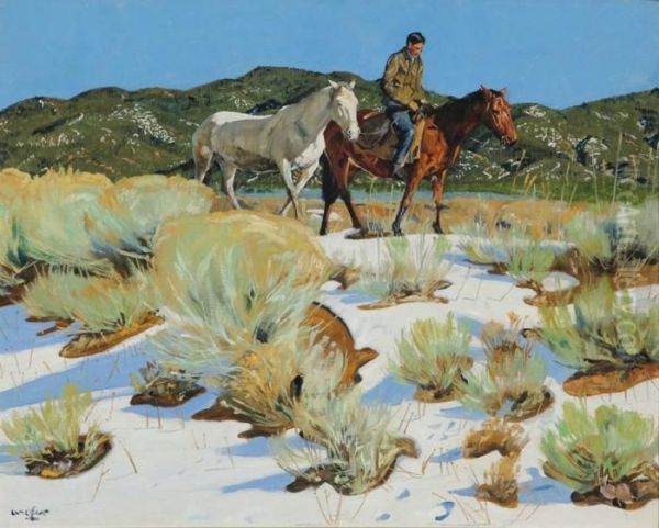 Across The Arroyo - view 1