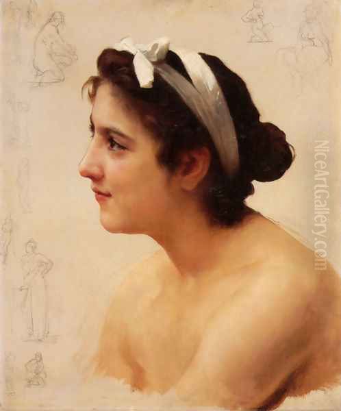 Étude d'une femme, pour Offrande à l'Amour (Study of a woman, for Offering to Love) - view 1