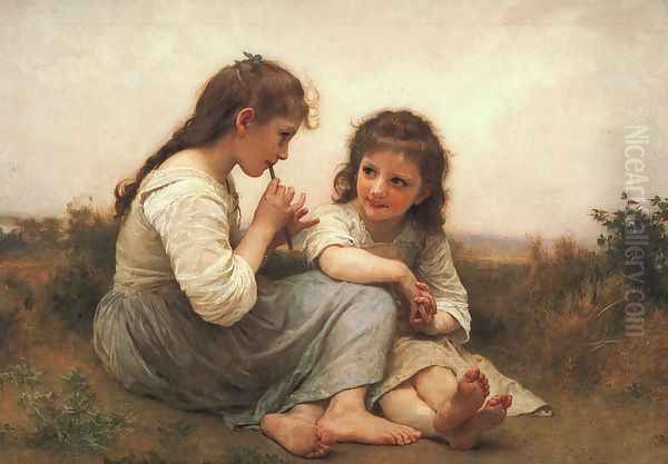Two Girls (Childhood Idyll) 1900 - view 1