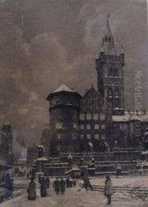 Das Kronungsschloss Zu Konigsberg by Hugo Ulbrich