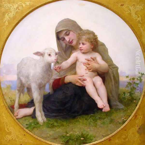 La Vierge à L'agneau (Virgin and Lamb) - view 1