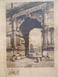 L'arc De Triomphe by Hugo Ulbrich