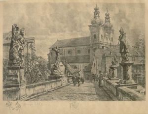 Klodzko. Most Sw.jana by Hugo Ulbrich