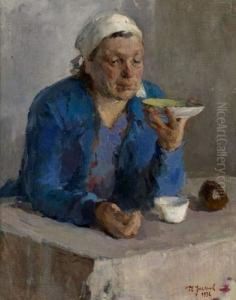 Woman/ Man by Nikolai Pavlovich Ulianov