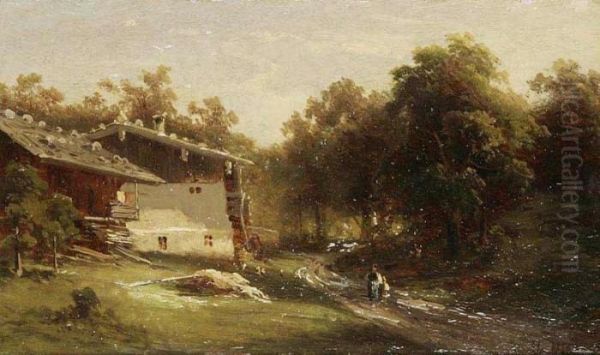 A Landscape With A Rural House - view 1