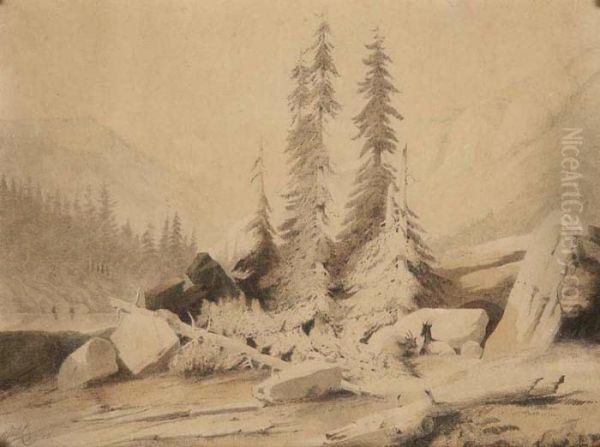 A Mountainous Landscape - view 1