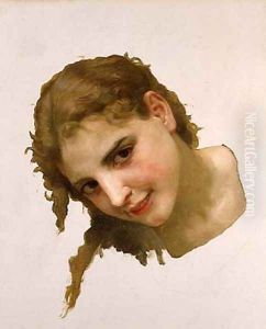 Jeune fille de La Rochelle 1895 by William-Adolphe Bouguereau