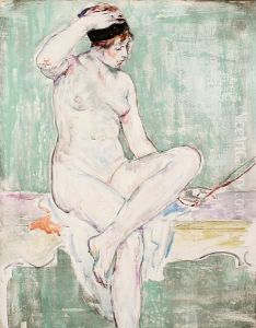 Study For Female Nude by Eugene Paul Ullmann