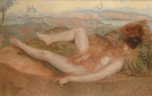 Ullman Recling Nude by Eugene Paul Ullmann