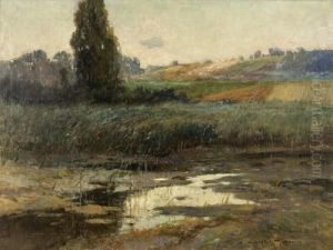 Rakosi Na Brehu Rybnika by Josef Ullmann