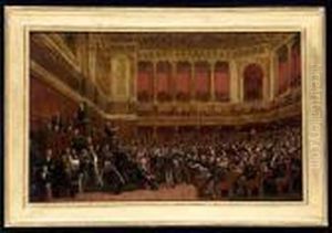 Thiers Salue Du Titre De 'liberatuer Du Territoire' A La Chambre Des Deputes Le 16 Juin 1877