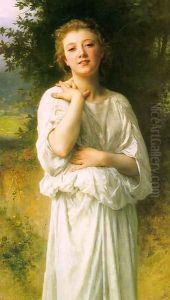 Girl 1895 by William-Adolphe Bouguereau